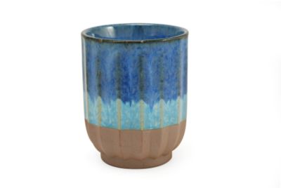 Peacock Feathers Tea Cup